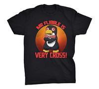 Viper Mr Flibble is Very Cross Funny Red Dwarf Inspired T-Shirt (Black, M)