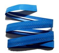 VIPER Pro Anti Slip Racket Grip Tape 5 Pack Blue Premium Badminton Tennis Overgrip Sweat Absorbent Cushioned High Tack Non Slip Racquet Handle Wrap for Tennis Badminton Squash Pickleball