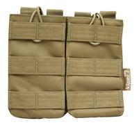 Viper Quick Release Double Mag Ammo Pouch MOLLE System Shooting Hunting Coyote
