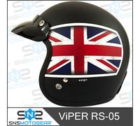 ViPER RS05 Open Face Motorcycle Helmet Cruising Touring ECE Certified Bike Scooter Protection Wear