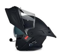ViPER RS-V121v8 Blinc4 Bluetooth Modular Flip Front ECE 22.06 Motorbike Helmet Dual Visor Pinlock Ready Adventure Peak Built in Intercom HD Speakers Touring Motorcycle Helmet - Matt Black (S)