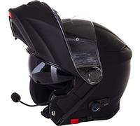 ViPER RS-V171 BL+ 3.0 Bluetooth Flip-Up Motorcycle Helmet - Matt Black
