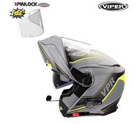 VIPER RS-V171 BLINC BLUETOOTH INTERCOM FLIP FRONT MOTORBIKE MOTORCYCLE HELMET