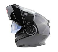 Modular Motorcycle Helmet DVS Flip Up Front Motorbike Crash Helmet ECE Matt Blac