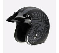 ViPER RS05 Open Face Motorcycle Motorbike Helmets Electric Bike & Road Bike Legal ECE Approved Scooter Touring Moped Crash Jet Helmet Protection Wear for Men Women (Rout 66,S)