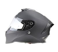 ViPER RS55 Full Face Motorcycle Helmet - Crash Rider Biker Sports Motorbike Helmets for Street Racing Touring - Adult Mens and Womens Safety Helmet ECE22.06 & ACU Gold Approved -MATT BLACK-XS