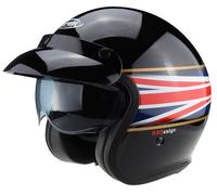 VIPER RSV06 OPEN FACE SCOOTER MOTORCYCLE RETRO HELMET MOD TARGET VINTAGE FLAG