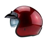 ViPER RSV06 Plus Motorcycle Helmet with Inner Sun Visor Open Face Jet Motorbike Helmets for Adult - Motorbike Rider Road Legal ECE2206 Approved for Cruise Bike Chopper Moped Electric Scooters - L