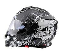 ViPER RSV171 Bluetooth Flip up Motorcycle Motorbike Bike Crash Helmets With Drop-Down Sun Visor Helmet ECE 22.06 Approved Unisex Adult Racing Touring Cruising Bike Wear (XL)