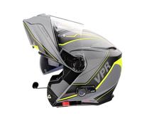 RSV171 BL+ 3.0 Flip Helmet (Zone Matt Grey/Yellow,L)