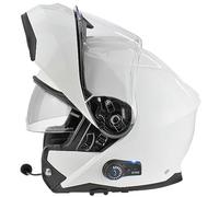 ViPER RSV191 Flip up Motorcycle Helmet with Blinc Bluetooth - Modular Double Visor Motorbike Helmets - Microphone Dual Speaker for Hands & Noise Free Automatic Answering ECE/ACU Gold Approved
