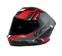 ViPER RSV255 Full Face Motorcycle Helmets - Adult Motorbike Crash Racing Helmet with Internal Sun Visor With Road legal ECE22.06 Approved Motorbike Helmets Men's & Women