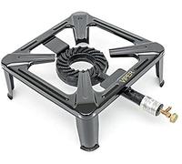 Viper Single Cast Iron Gas LPG Burner Cooker Boiling Ring Catering Outdoor Cooking Camping 8KW Single