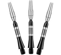 Viper Spinster Yukon Aluminum Dart Shaft: In-Between (INB), Black, 3 Pack