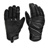 ViPER Summer Motorcycle Gloves - Street 4 CE Approval & TPU Hard Knuckle Protector Breathable Mesh Motorcycle Gloves - Premium Leather & Textile Full Finger Motorcycle Gloves for Men and Women