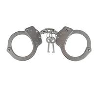 Viper TACTICAL Professional Heavy Duty Police Handcuffs Nickel Plated Steel with 2 Keys Individually