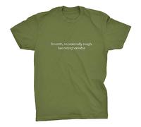 Viper The Shipping Forecast Smooth Occasionally Rough Becoming Variable T-Shirt (Olive, L)