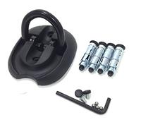 VIPER Triton II Motorcycle Security Steel Flip up Ground Anchor Black Bike Heavy Duty Anti-Theft Protection