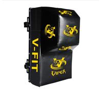 VIPER Wall-Mount Kicking Shield - Double Target Martial Arts Pad for Taekwondo, Karate, Kickboxing, MMA - Heavy-Duty Punch & Kick Wall Pad for Kids, Teens & Adults, Home & Gym Training