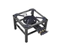 VIPER12.2KW 3 KEY RING BURNER HEAVY DUTY SINGLE CAST IRON CATERING LPG BOILING