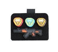 VIPERADE PL9 Double-Sided Velcro Patch Panel for EDC Bag Organiser, Loop Attachment for Patches and Tools, Modular Insert Board Compatible with PL6, Available in Size M