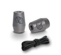 VIPERADE VAB8 Titanium Paracord Beads, EDC Knife Lanyard Beads for DIY, Begleri Fidget Bead for Men Women, Lanyard Bead for Knife EDC Tools Keychains Bracelet Necklace