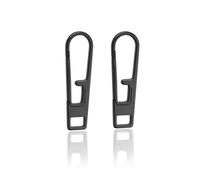 VIPERADE VAT1-L Large Titanium Zipper Pull Replacement, Heavy Duty Zipper Pull Tab Repair Kit for Large Luggage Suitcase Backpack Duffel Bag and More, Titanium Carabiner Keychain Micro