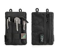 VIPERADE VE1 EDC Tool Pocket Organizer, Small EDC Pouch with 5 Pockets, Small Multitool Organizer Pouch Nylon Tool Sheath for Flashlight Multitools Pen Notebook
