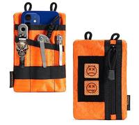 VIPERADE VE1-P EDC Pocket Organizer Men, EDC Pouch Organizer Tool Pouch with 5 Tool Storage for Flashlight, Pocket Knife, Tactical Pen, Mini Gear