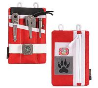 VIPERADE VE1-P EDC Pocket Organizer Men, EDC Pouch Organizer Tool Pouch with 5 Tool Storage for Flashlight, Pocket Knife, Tactical Pen, Mini Gear