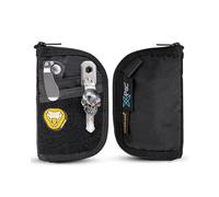 VIPERADE VE10 Small EDC Pocket Pouch, Compact Nylon EDC Organizer Pouch for Men, Small Tool Organiser with 7 Pockets, Mini Tool Organizer for Multitools