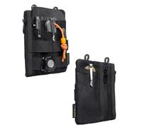 VIPERADE VE16N-OW Waxed Canvas Slim EDC Pouch, Minimalist Wallet Pouch for Men, EDC Pocket Organiser for Multitool