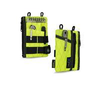 VIPERADE VE18N X-Pac EDC Pouch Tool Organizer, Multifunction Small Tools Pouch with 6 Pockets, EDC Organizer Pouch for Men, Slim Multitools Pocket Organizer for Everyday Carry-Green