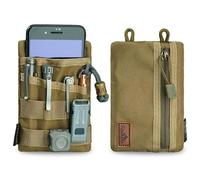 VIPERADE VE4 EDC Tool Pouch, Nylon EDC Organiser with 6 Pockets, Small Tool Organiser Storage for Man, Pocket Pouch for Flashlight Multitool Gears