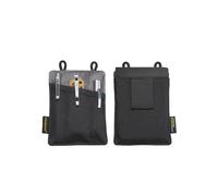 VIPERADE VE6 EDC Organizer, Belt Loop Pouch with 4 Pockets, Utility Pouch for Multitool, Pen, Knife, Notepad (Black)