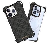 VIPERFLY SwitchFly Bounce Case 2in1 Clear/Black Case with Changeable Magnetic Cover For iPhone 16/15/14/13 Pro/Pro Max, MagSafe Compatible, Military-Grade 7.5m (Phone Case SET, For iPhone13 Pro)