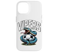 Vipers Soccer Mascot for Youth Teams Players and Fans Case for iPhone 14