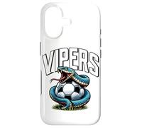 Vipers Soccer Mascot for Youth Teams Players and Fans Case for iPhone 17