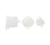 VIPIH 3PCS EGR Blanking Plate Kit Fit for Ford Transit MK7 MK8 2.2 2.4 3.2 TDCi Puma, for Land Rover 2.4 Puma Euro 4/5 Engines, Stainless Steel