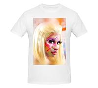 Viplili Nicki Music Minaj Shirt Men's Crew Neck Short Sleeve T Shirt Fashion Tops Black