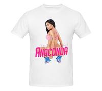 Viplili Nicki Music Minaj Shirt Men's Crew Neck Short Sleeve T Shirt Fashion Tops Black