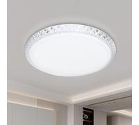 VIPMOON 30W Ultra-Thin Gem LED Ceiling Light, 2700LM Bedroom Ceiling Light, Equivalent to 320W Incandescent lamp, High Brightness Gemstone Ceiling Lamp is Suitable for Bedroom Balcony Corridor