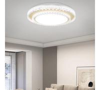 VIPMOON 36W 3240LM Modern Flush Ceiling Lights for Bedroom, Energy-Saving LED Ceiling Light with Strong Light Transmission, Ultra-Thin Flush Mount Lamp for Home Lighting