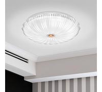 VIPMOON 36W Ceiling Lights Living Room, 6500K Daylight White Ceiling Light Fitting, Flush Mount Light for Kitchen, Bedroom, Study Room, Utility Room, Small Office, Hallway, Living Room