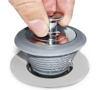 Bathtub Drain Stopper, Sink Stopper, Tub Stopper, Bathtub Drain Plug, Universal Bathroom Bath Tub Drain Stoppers, Shower Drain Cover Replacement Jets Hair Catcher Topper Rubber Strainers(Patented)