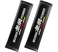 VIPOD 2 Pieces Seat Belt Padding For Mugen Power Civic, Comfort Harness Pads Travel Cushion Fit Strap Neck Accessories