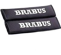 VIPOD 2 Pieces Seat Belt Padding For Smart Brabus, Comfort Harness Pads Travel Cushion Fit Strap Neck Accessories