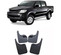 VIPOD 4 Pcs Car Mud Flaps Kit For Toy-OTA Hilux Vigo Revo 2wd/2016-2021, Easy Fit Mudguards Splashproof Waterproof Front Rear Guards