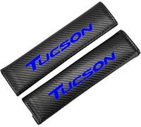 VIPOED 2pcs Car Seat Belt Cover for Hyun-dai Tucson, Seatbelt Strap Shoulder Cushion Comfort Soft Interior Accessories