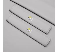 VIPOES 2pcs Car Seat Belt Cover for Smart 451 453 Forfour Fortwo, Seatbelt Strap Shoulder Cushion Comfort Soft Interior Accessories